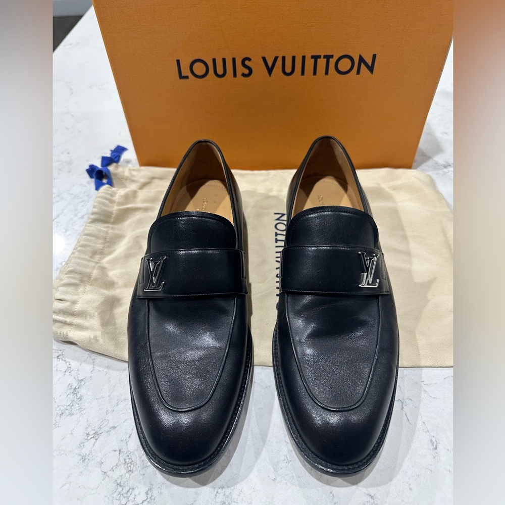 Authentic Louis Vuitton Loafers. Like New. With box and dust bags.